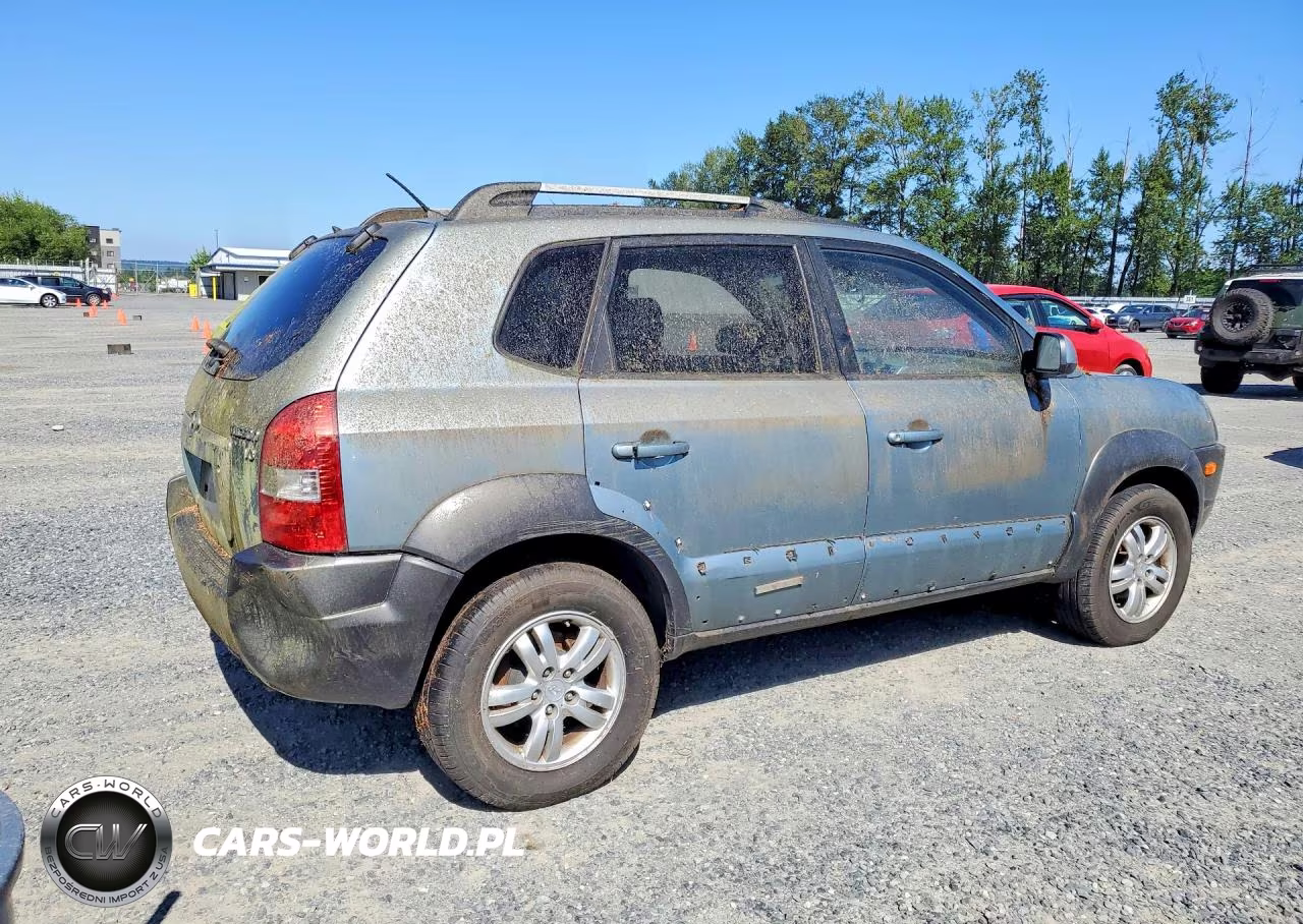 2008 Hyundai Tucson Se VIN:KM8JN72D48U810858 - 3