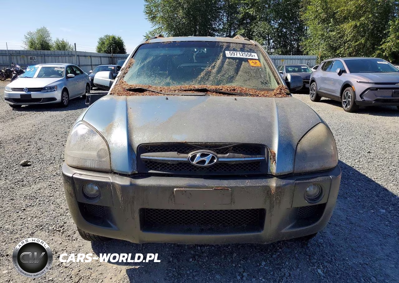 2008 Hyundai Tucson Se VIN:KM8JN72D48U810858 - 5
