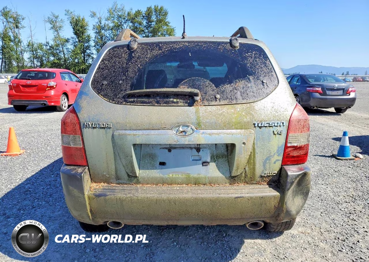 2008 Hyundai Tucson Se VIN:KM8JN72D48U810858 - 6
