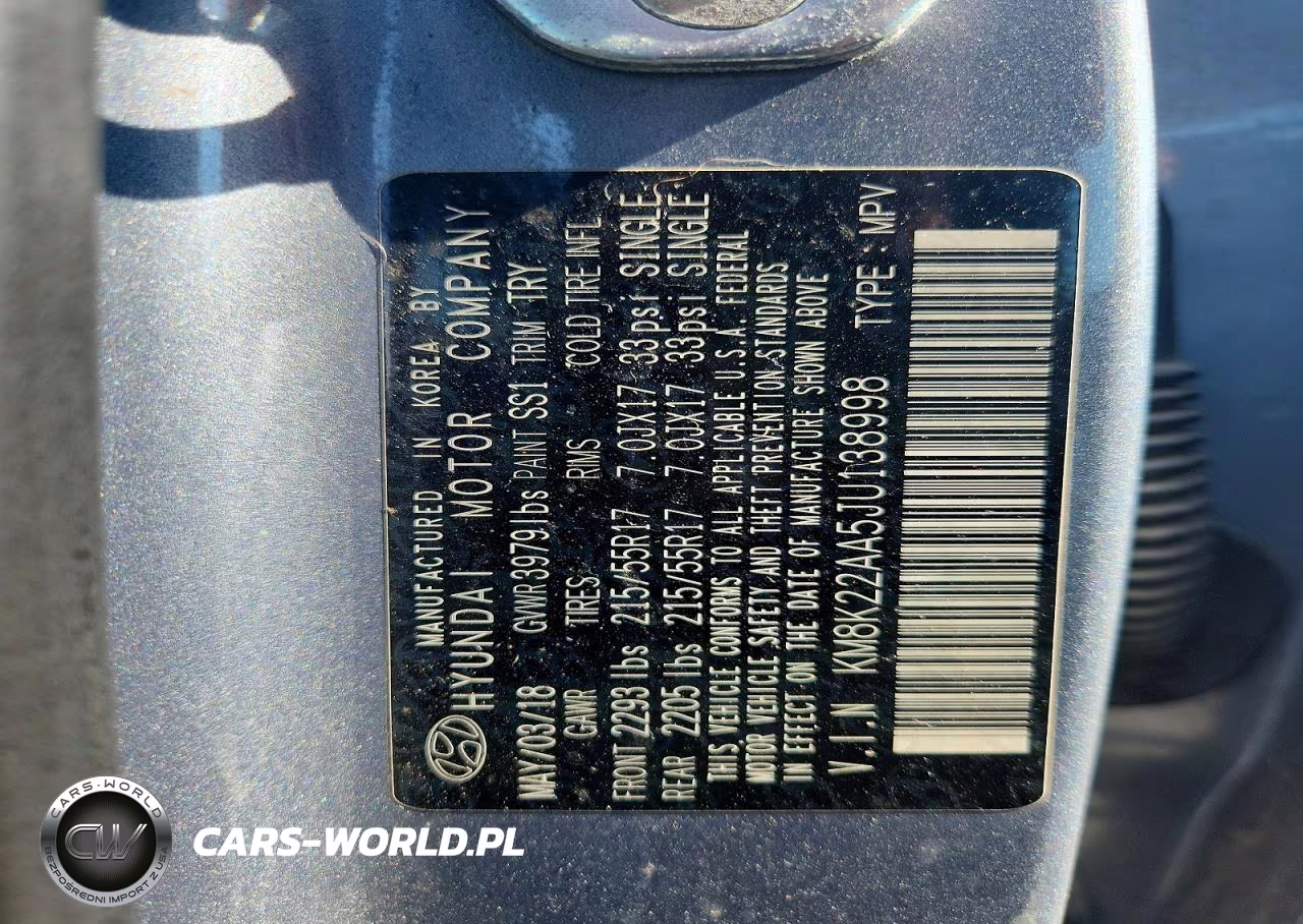 2018 Hyundai Kona Sel VIN:KM8K22AA5JU138998 - 13