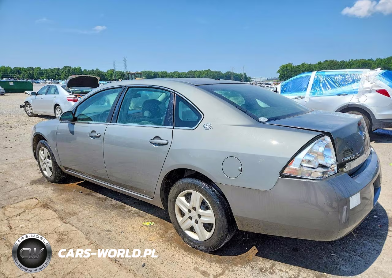 2008 Chevrolet Impala Ls VIN:2G1WB55K389157513 - 2