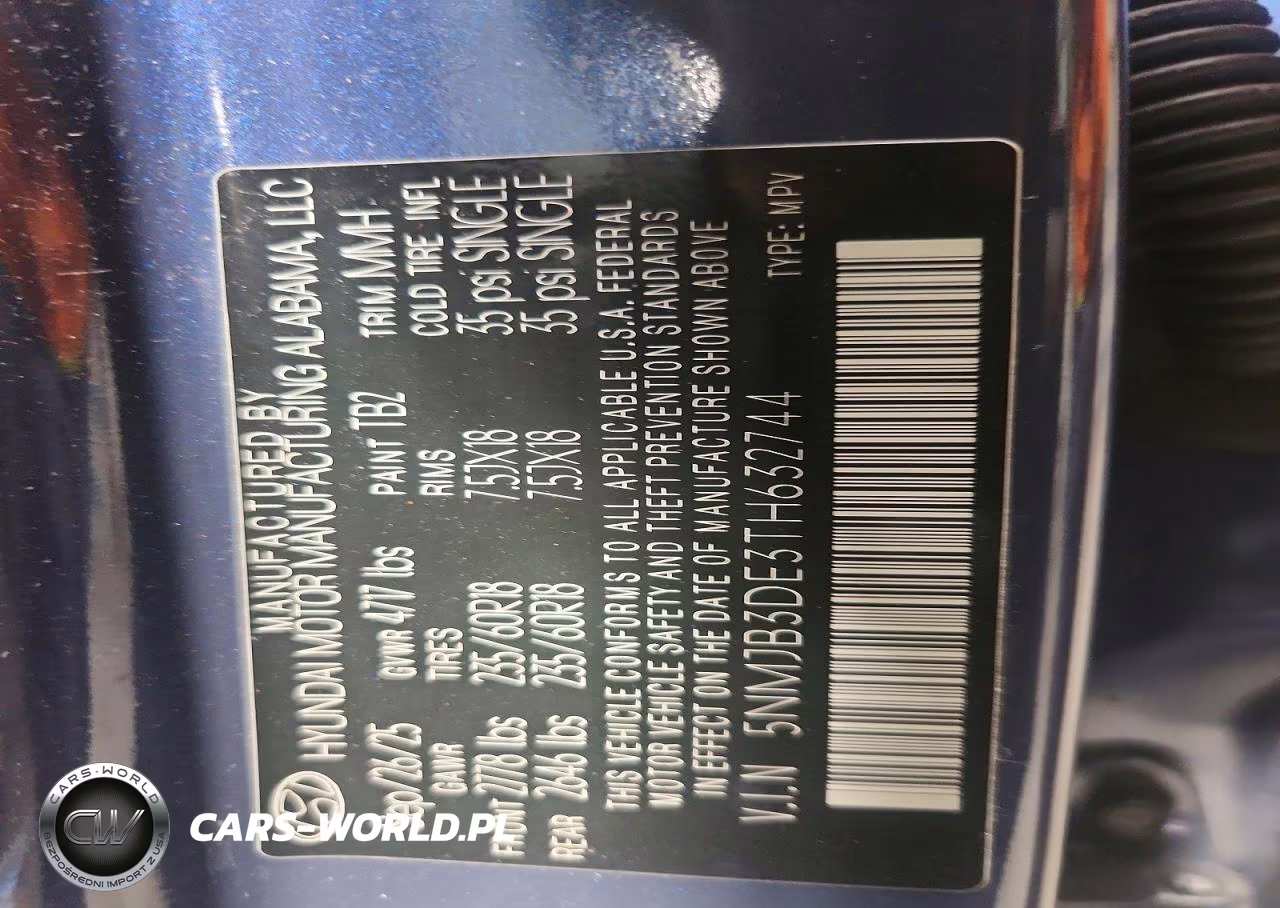 2026 Hyundai Tucson Sel VIN:5NMJB3DE3TH632744 - 14