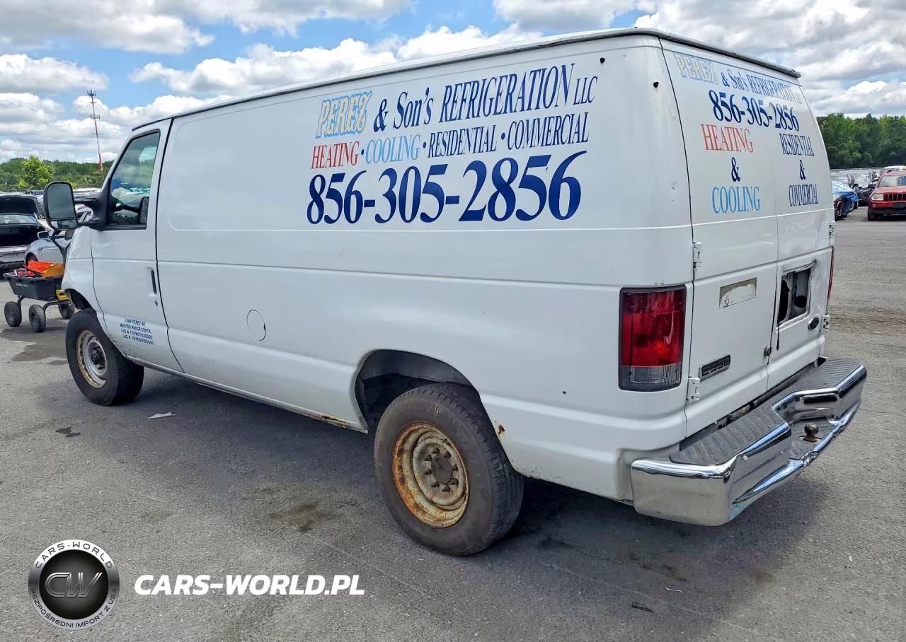 2008 Ford Econoline E350 Super Duty Van VIN:1FTSE34L88DB17930 - 2