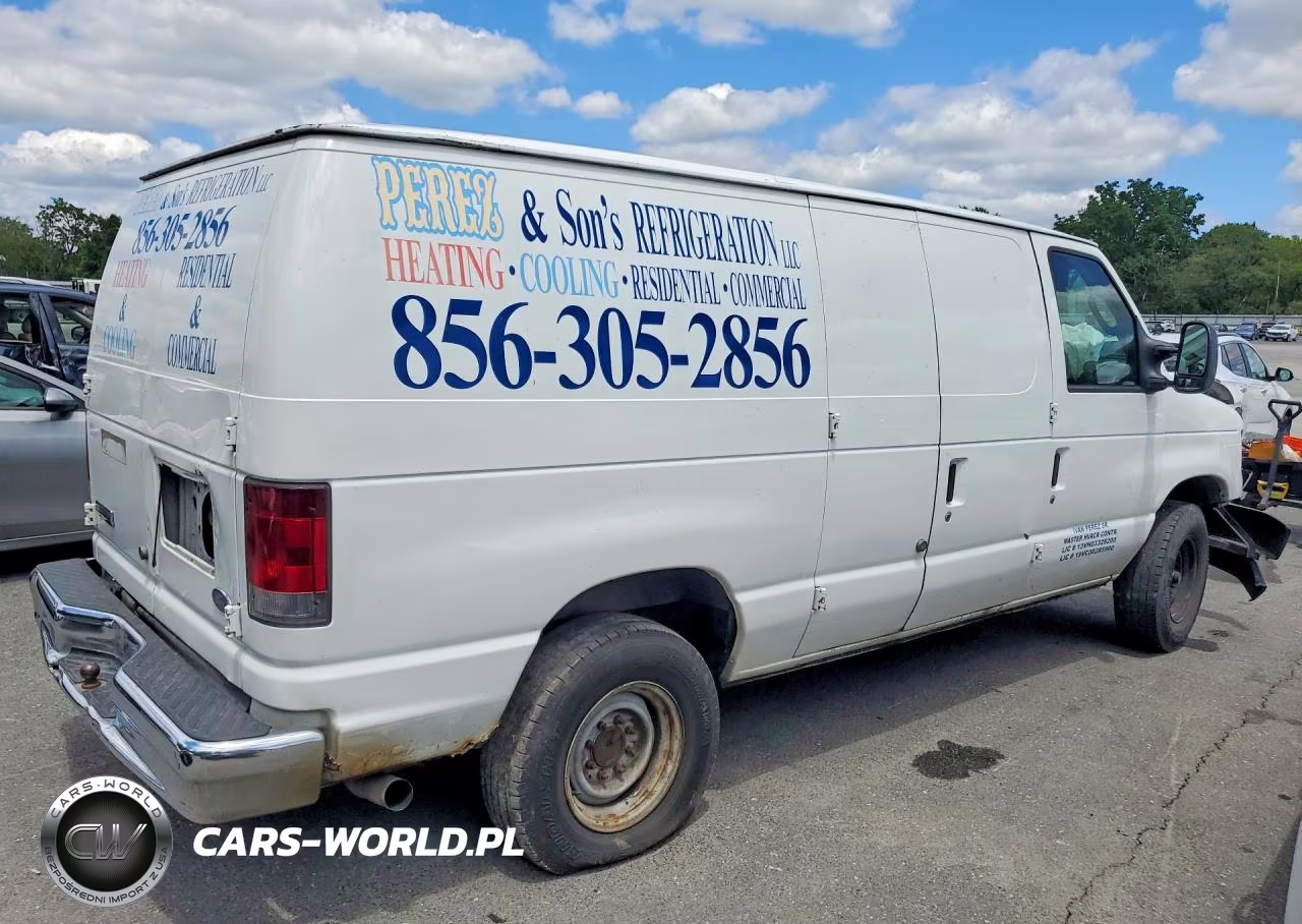 2008 Ford Econoline E350 Super Duty Van VIN:1FTSE34L88DB17930 - 3
