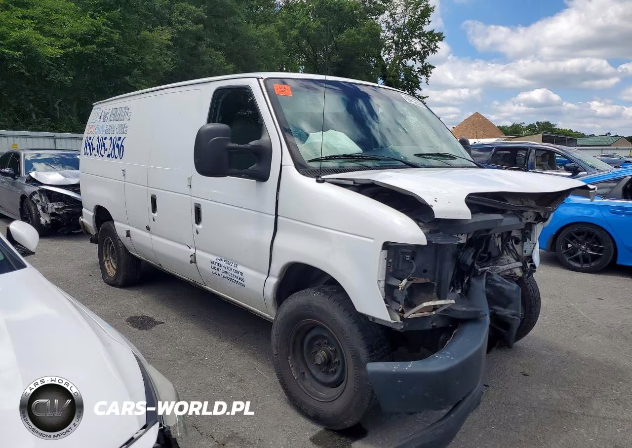 2008 Ford Econoline E350 Super Duty Van VIN:1FTSE34L88DB17930 - 4