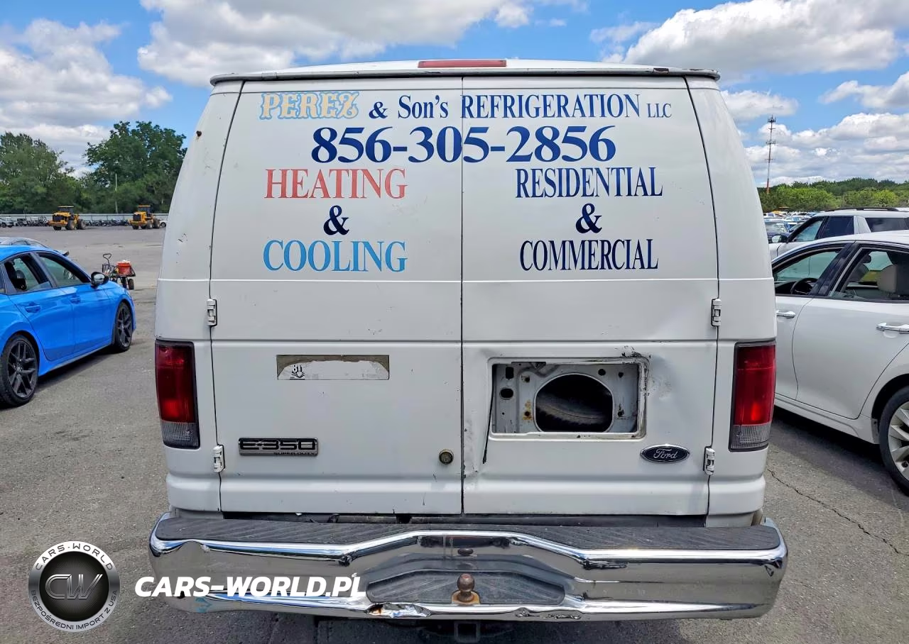 2008 Ford Econoline E350 Super Duty Van VIN:1FTSE34L88DB17930 - 6