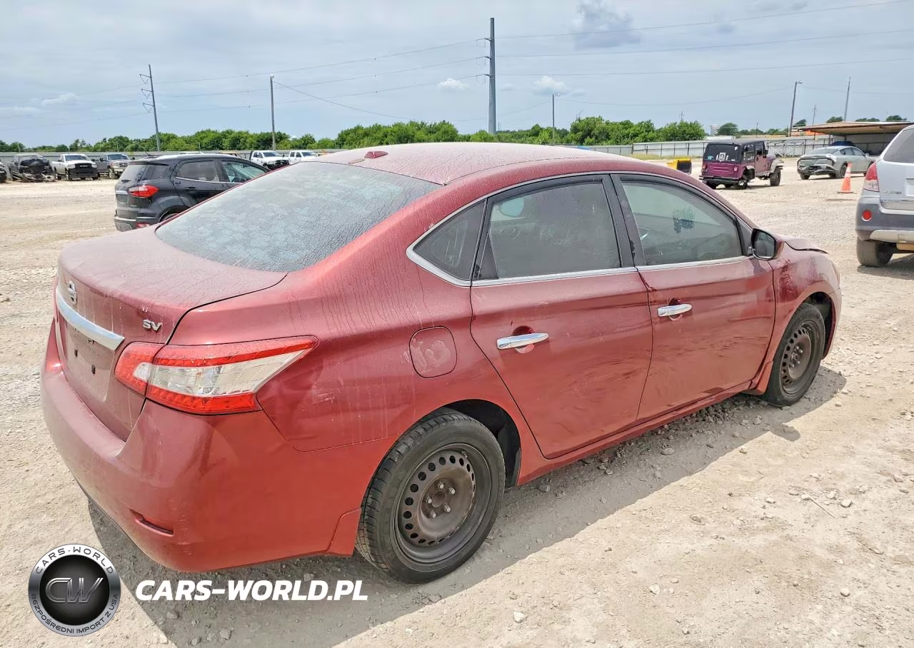 2015 Nissan Sentra Sv VIN:3N1AB7AP2FL690237 - 3