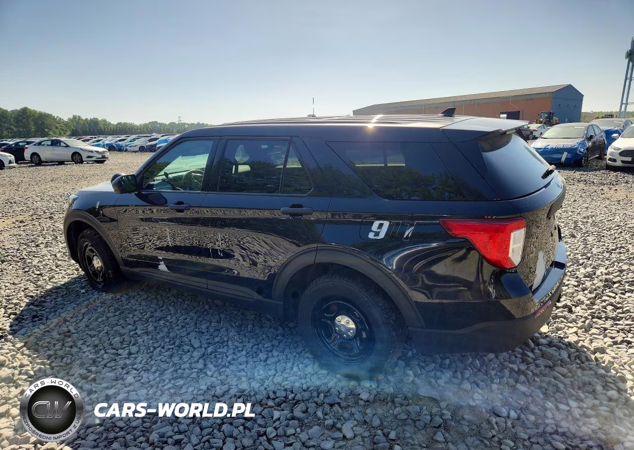 2023 Ford Explorer Police Interceptor VIN:1FM5K8AB1PGA62633 - 2