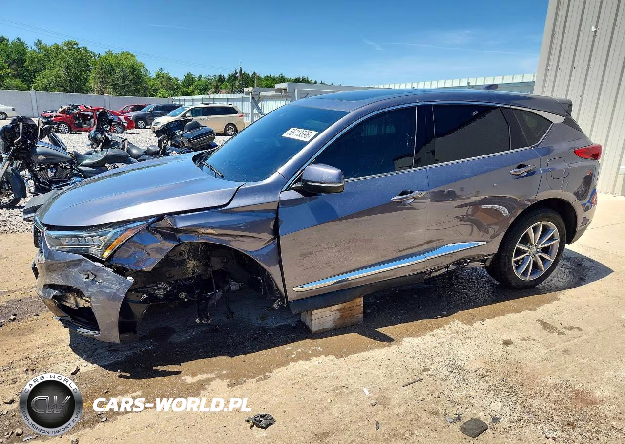 2019 Acura Rdx Technology VIN:5J8TC2H55KL037466 - 1
