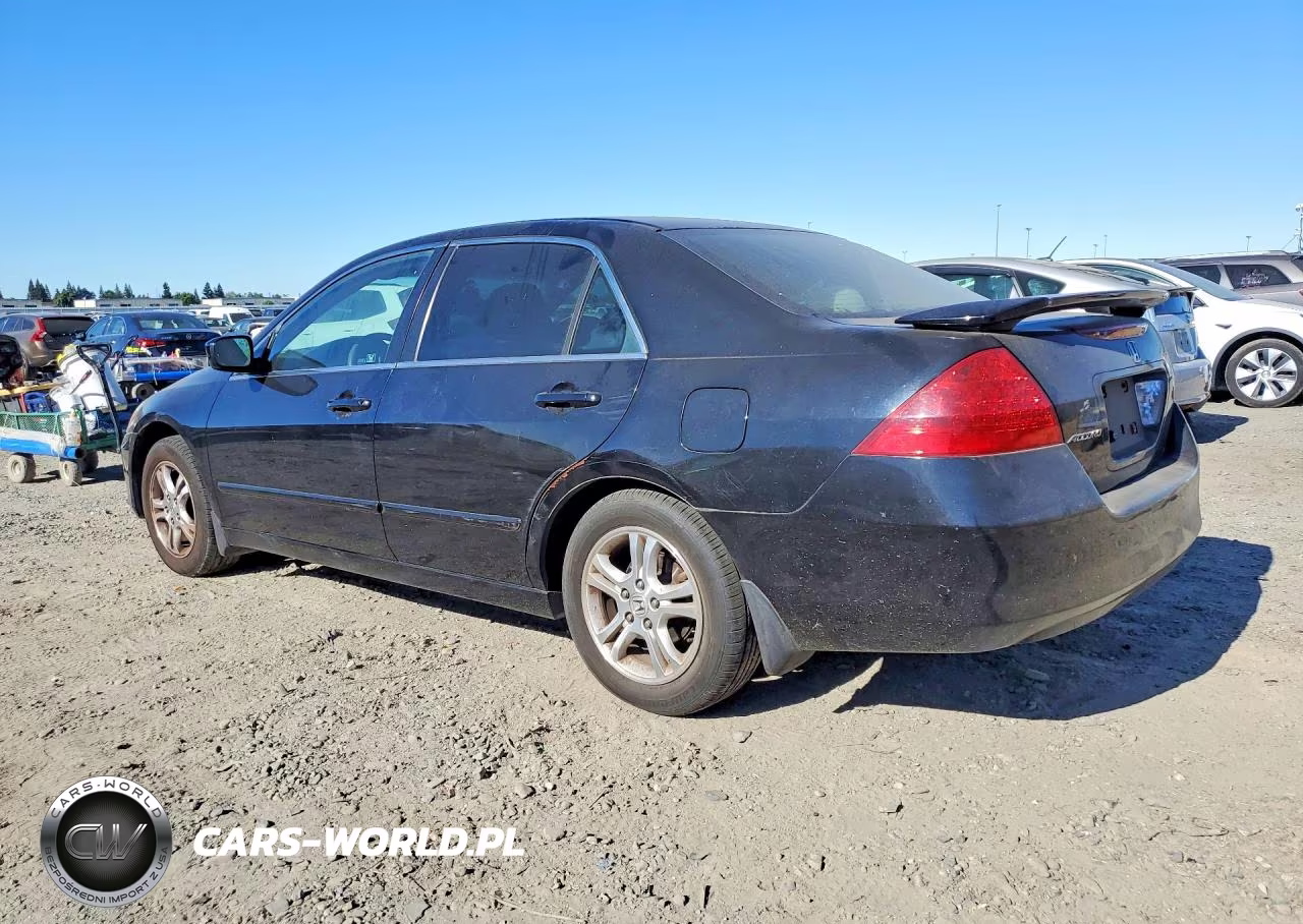 2007 Honda Accord Se VIN:1HGCM56317A186637 - 2