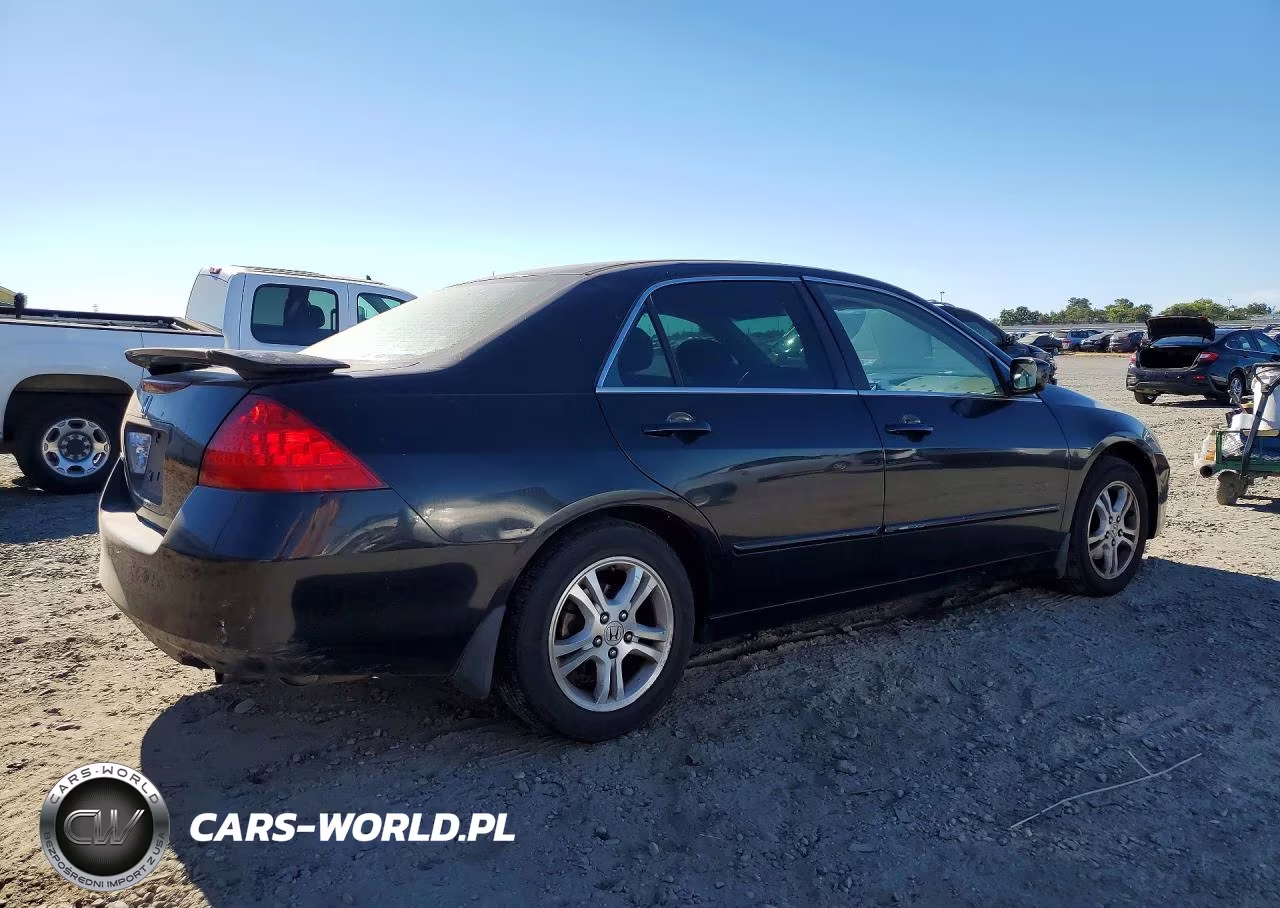 2007 Honda Accord Se VIN:1HGCM56317A186637 - 3
