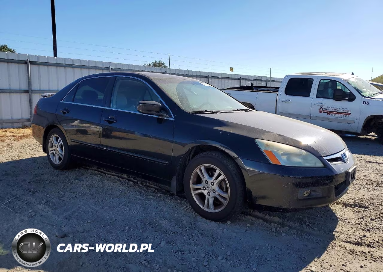 2007 Honda Accord Se VIN:1HGCM56317A186637 - 4