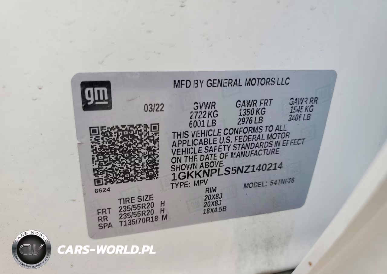 2022 GMC Acadia Denali VIN:1GKKNPLS5NZ140214 - 13