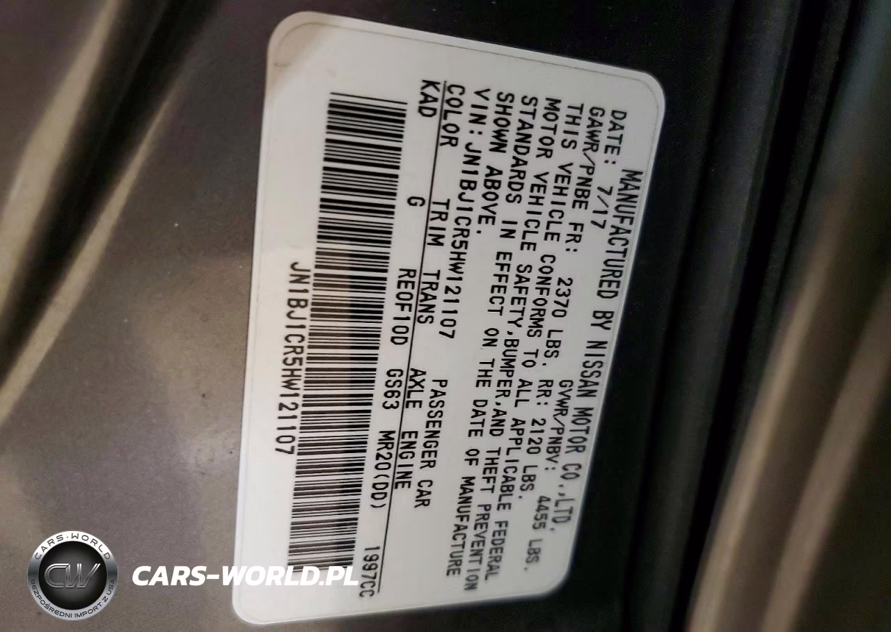2017 Nissan Rogue Sport Sv VIN:JN1BJ1CR5HW121107 - 14