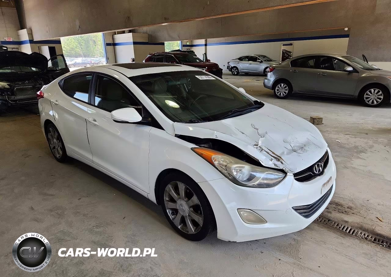 2011 Hyundai Elantra Limited VIN:5NPDH4AE3BH076149 - 4