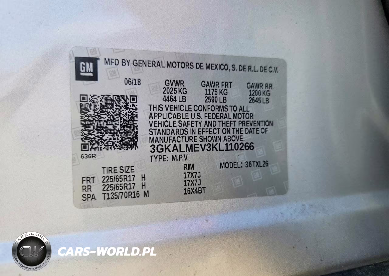 2019 GMC Terrain Sle VIN:3GKALMEV3KL110266 - 13