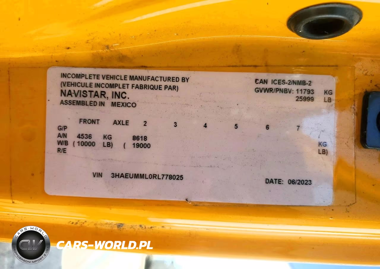 2024 International Mv607 - Box Truck VIN:3HAEUMML0RL778025 - 12