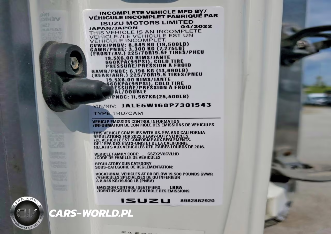 2023 Isuzu Nrr Refrigerated Box Truck VIN:JALE5W160P7301543 - 11