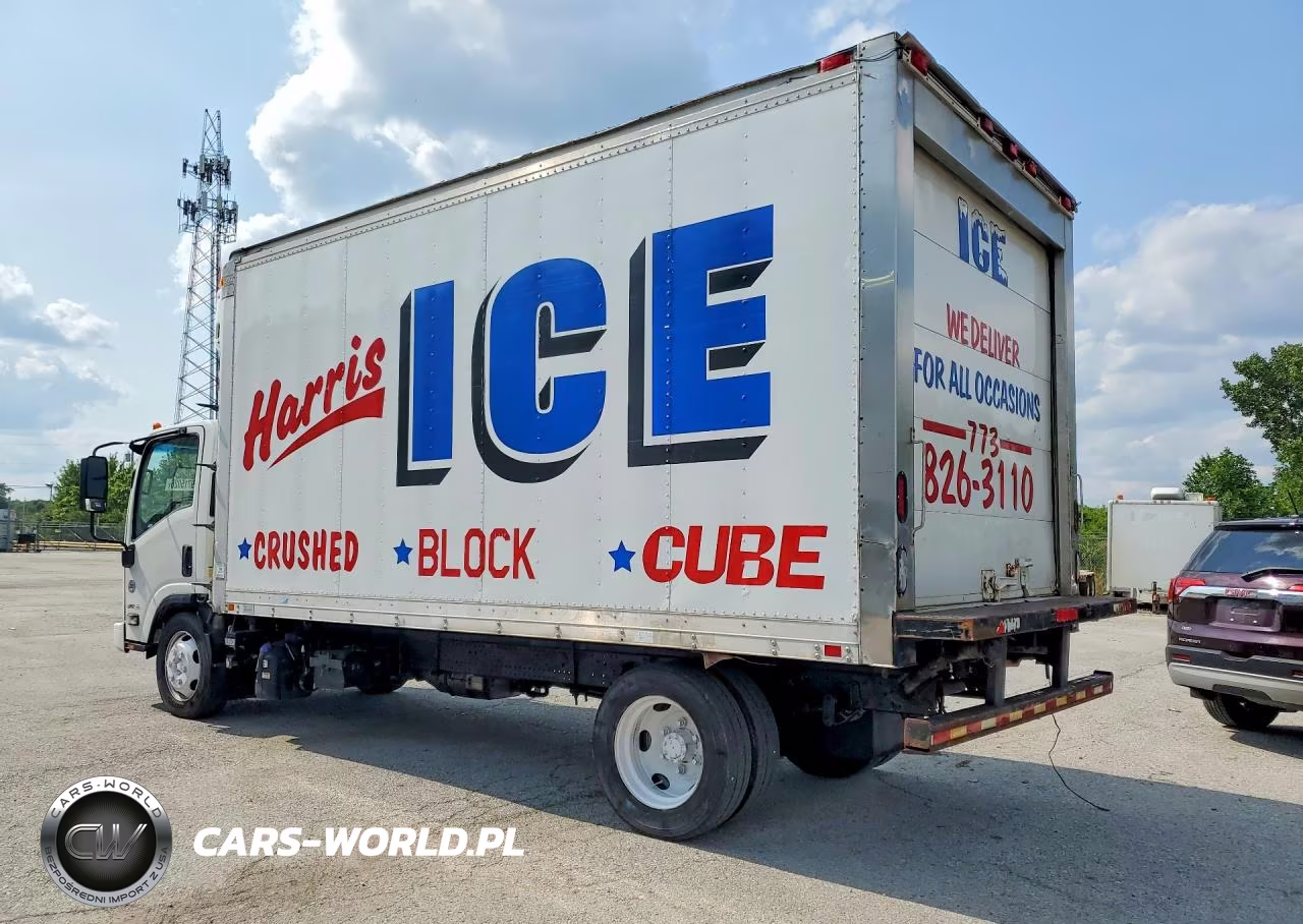 2023 Isuzu Nrr Refrigerated Box Truck VIN:JALE5W160P7301543 - 2