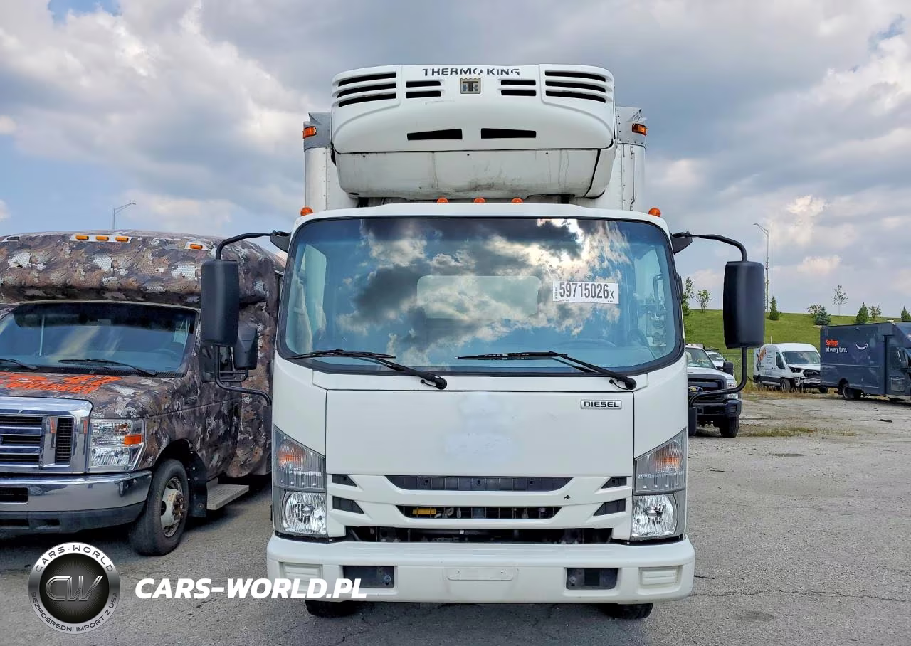 2023 Isuzu Nrr Refrigerated Box Truck VIN:JALE5W160P7301543 - 5
