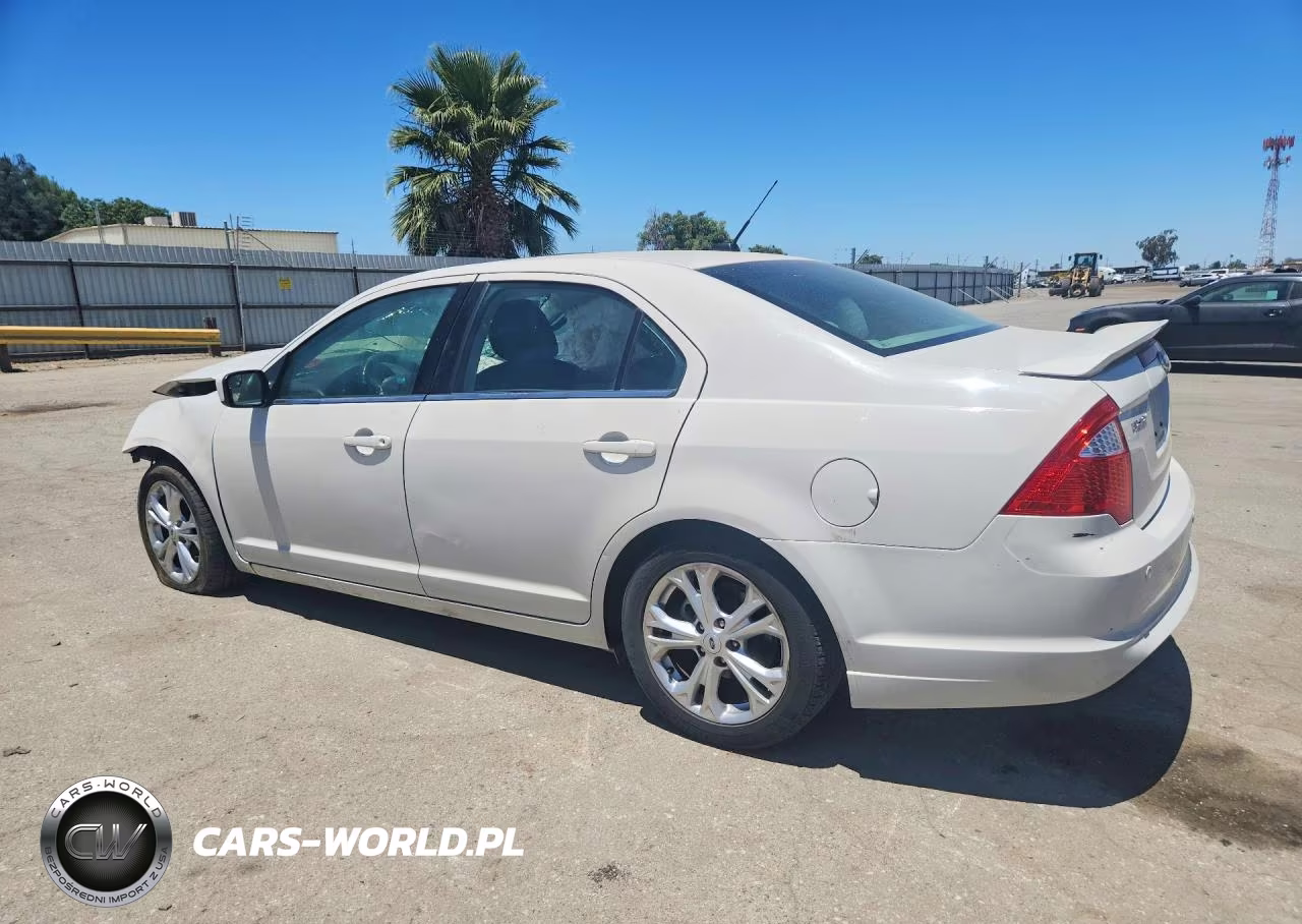 2012 Ford Fusion Se VIN:3FAHP0HA5CR231935 - 2
