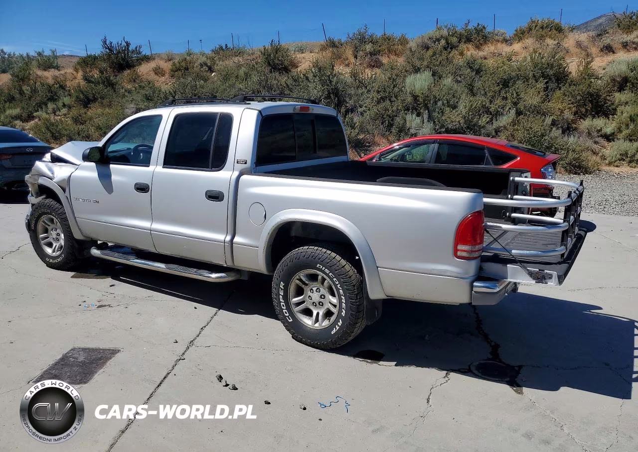 2001 Dodge Dakota Quad VIN:1B7GG2AN91S125231 - 2