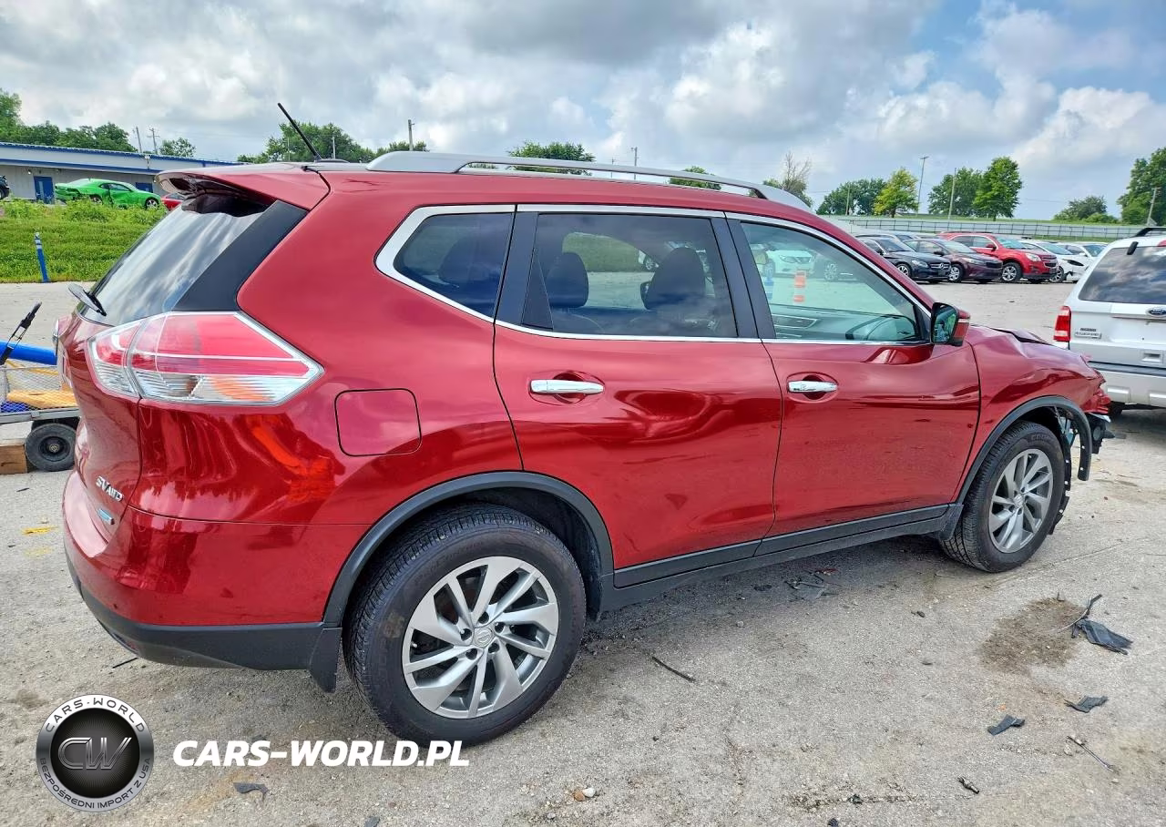 2014 Nissan Rogue Sl VIN:5N1AT2MV8EC754987 - 3