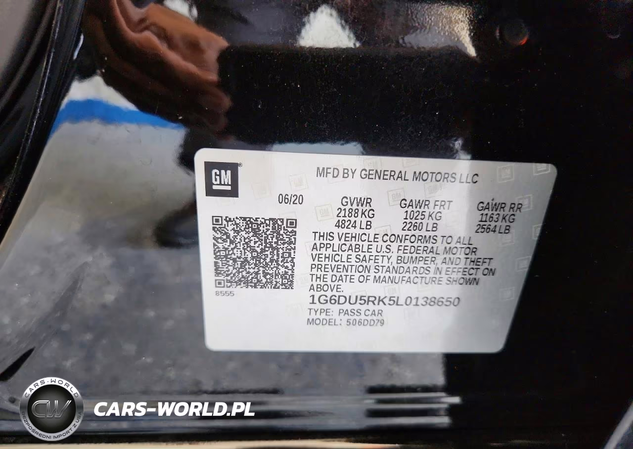 2020 Cadillac Ct5 Sport VIN:1G6DU5RK5L0138650 - 12