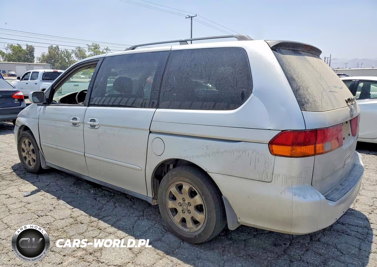2002 Honda Odyssey Exl VIN:2HKRL18982H582264 - 2