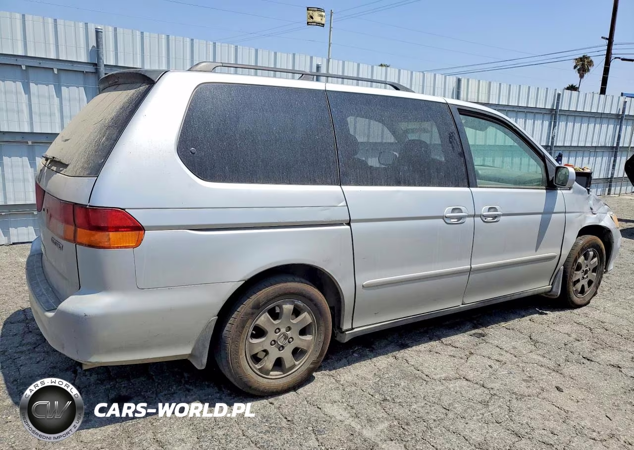 2002 Honda Odyssey Exl VIN:2HKRL18982H582264 - 3