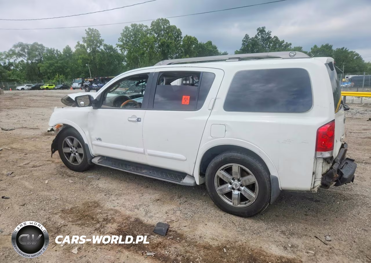 2009 Nissan Armada Se VIN:5N1AA08C59N601111 - 2