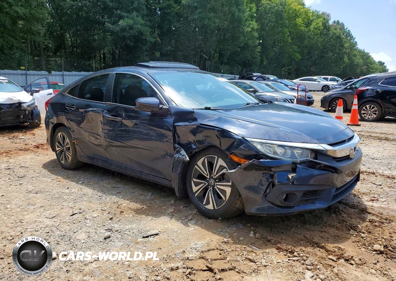 2017 Honda Civic Exl VIN:19XFC1F74HE001540 - 4