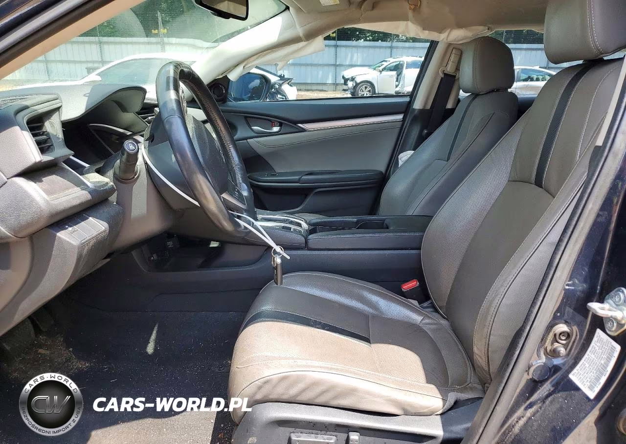 2017 Honda Civic Exl VIN:19XFC1F74HE001540 - 7