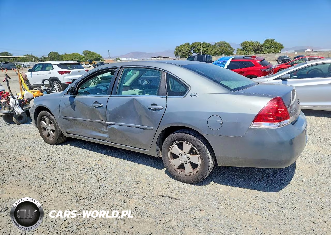 2008 Chevrolet Impala Lt VIN:2G1WT55N089277602 - 2