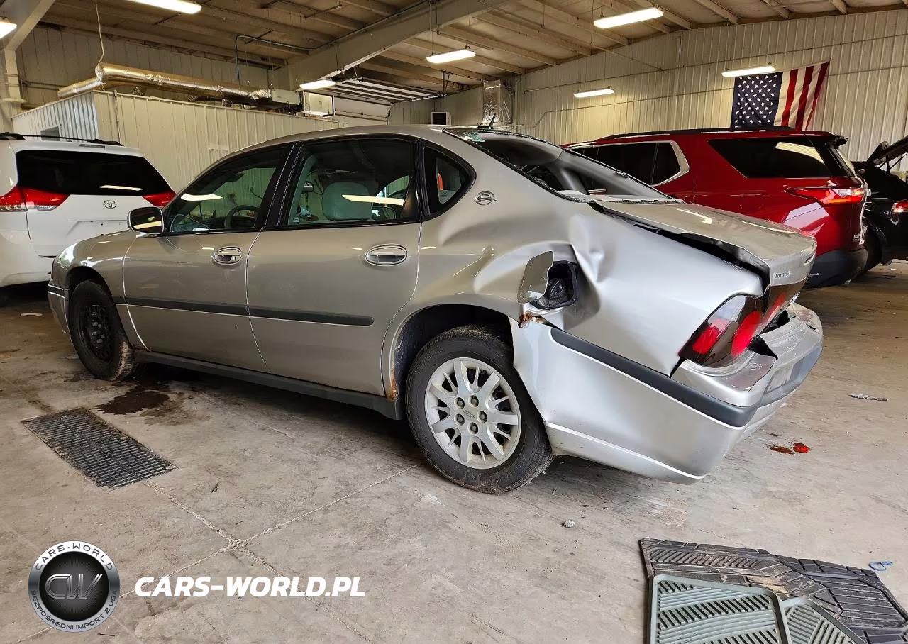 2005 Chevrolet Impala VIN:2G1WF52E259393570 - 2