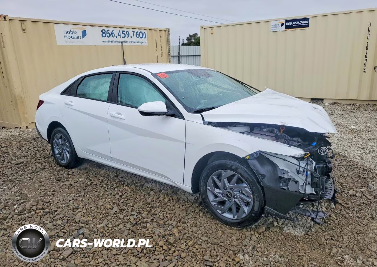 2026 Hyundai Elantra Hybrid Blue VIN:KMHLM4DJ9TU205787 - 4