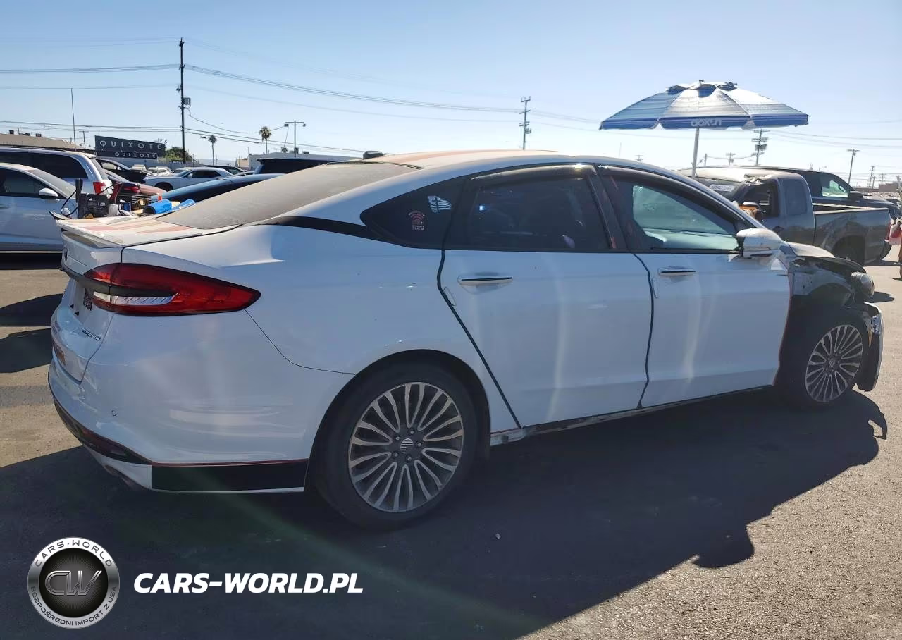 2017 Ford Fusion Titanium Hev VIN:3FA6P0RU3HR315954 - 3