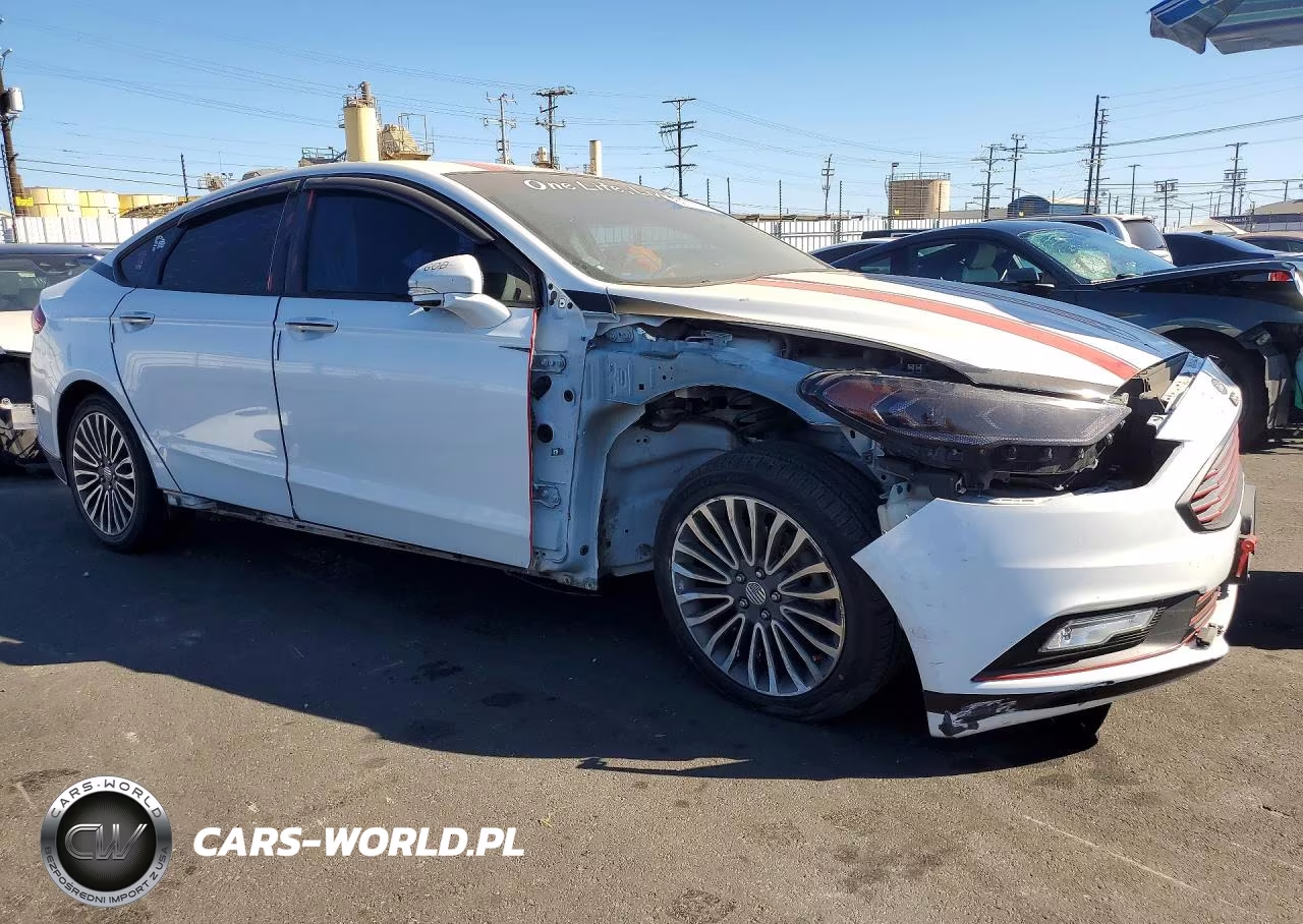 2017 Ford Fusion Titanium Hev VIN:3FA6P0RU3HR315954 - 4