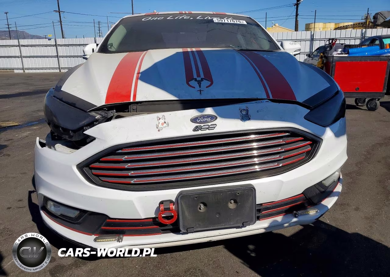 2017 Ford Fusion Titanium Hev VIN:3FA6P0RU3HR315954 - 5