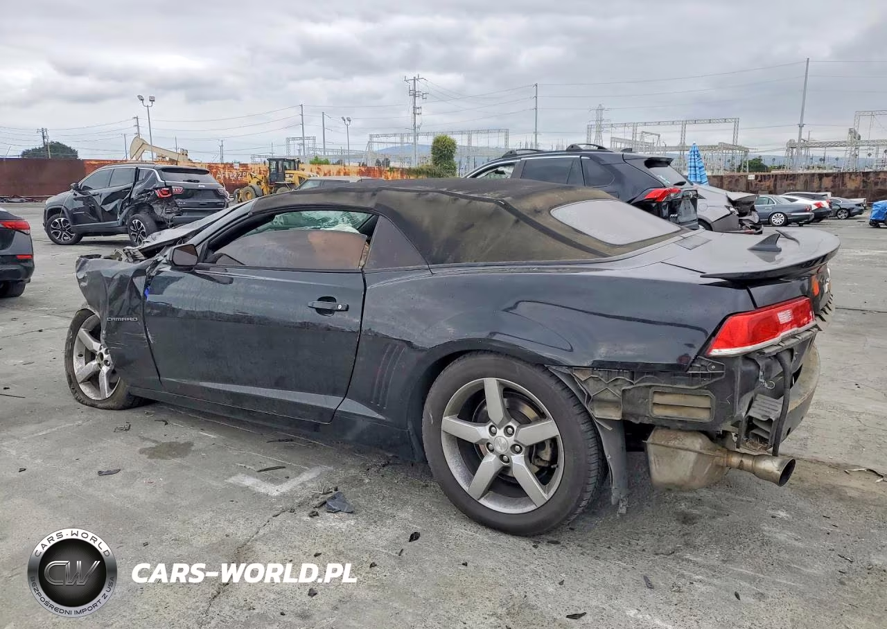 2015 Chevrolet Camaro Lt VIN:2G1FD3D32F9205802 - 2