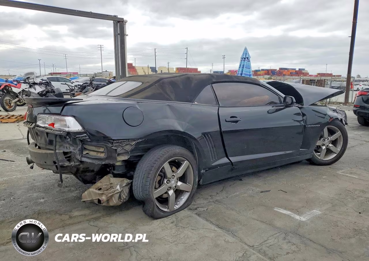 2015 Chevrolet Camaro Lt VIN:2G1FD3D32F9205802 - 3