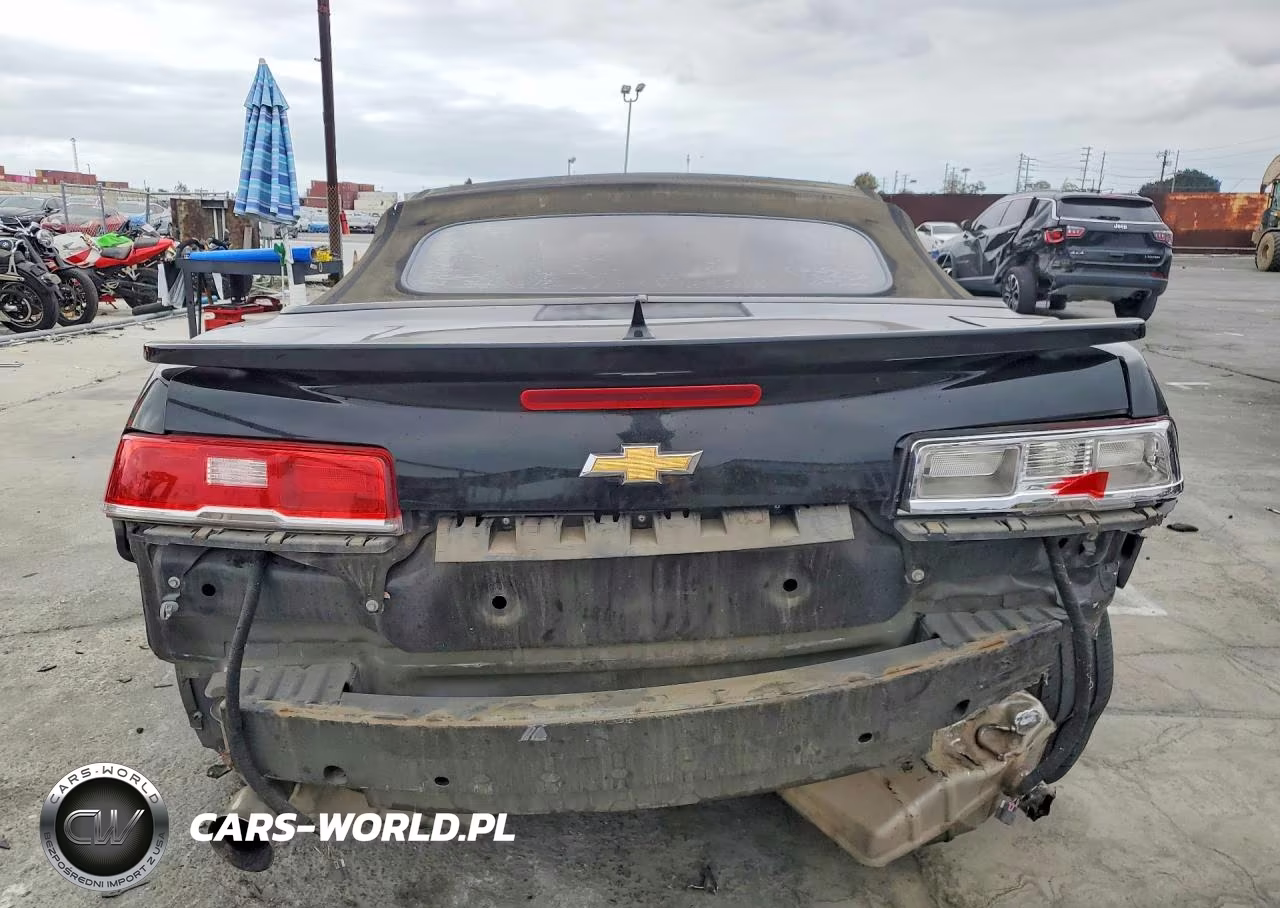 2015 Chevrolet Camaro Lt VIN:2G1FD3D32F9205802 - 6