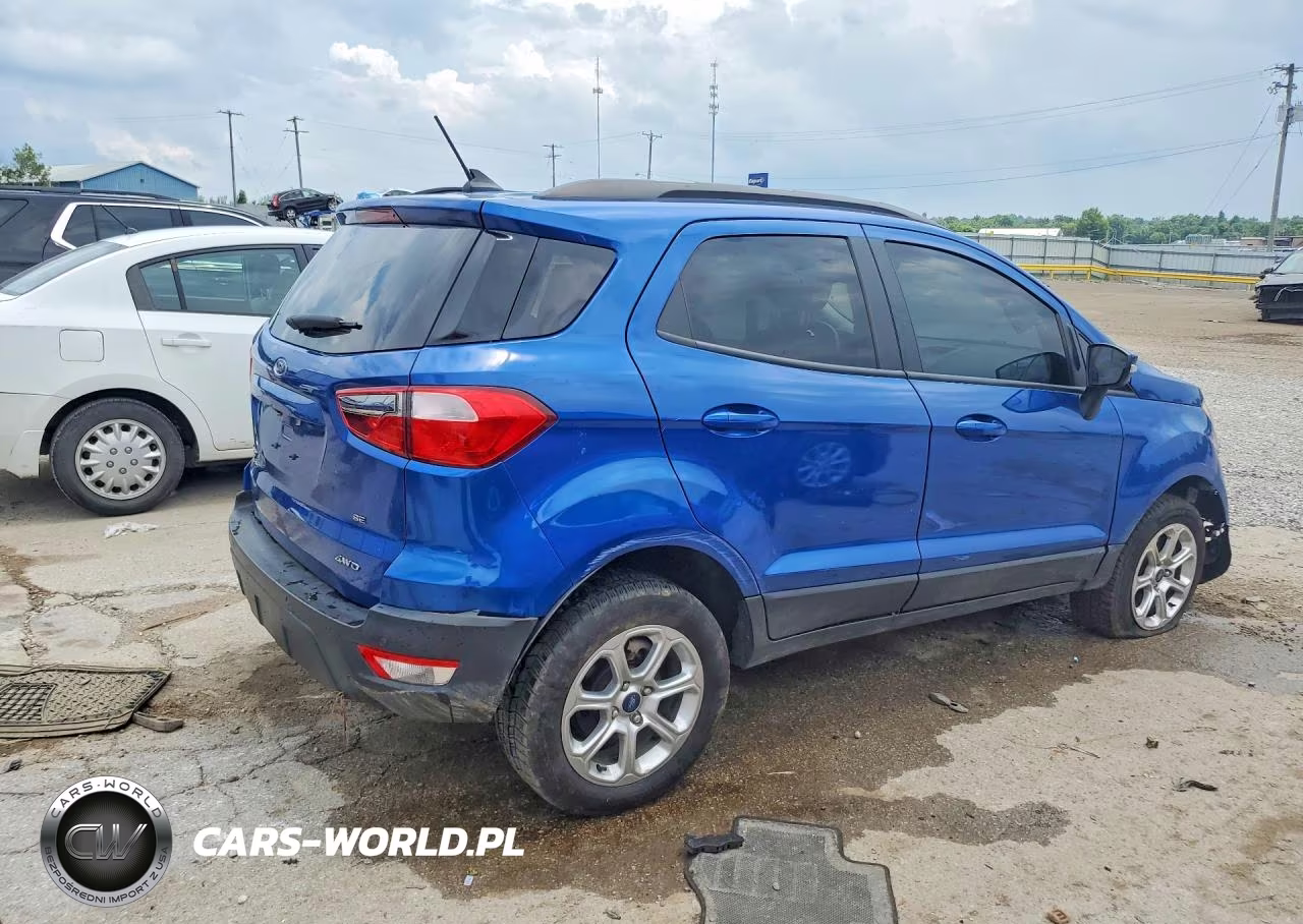 2019 Ford Ecosport Se VIN:MAJ6S3GL3KC293373 - 3