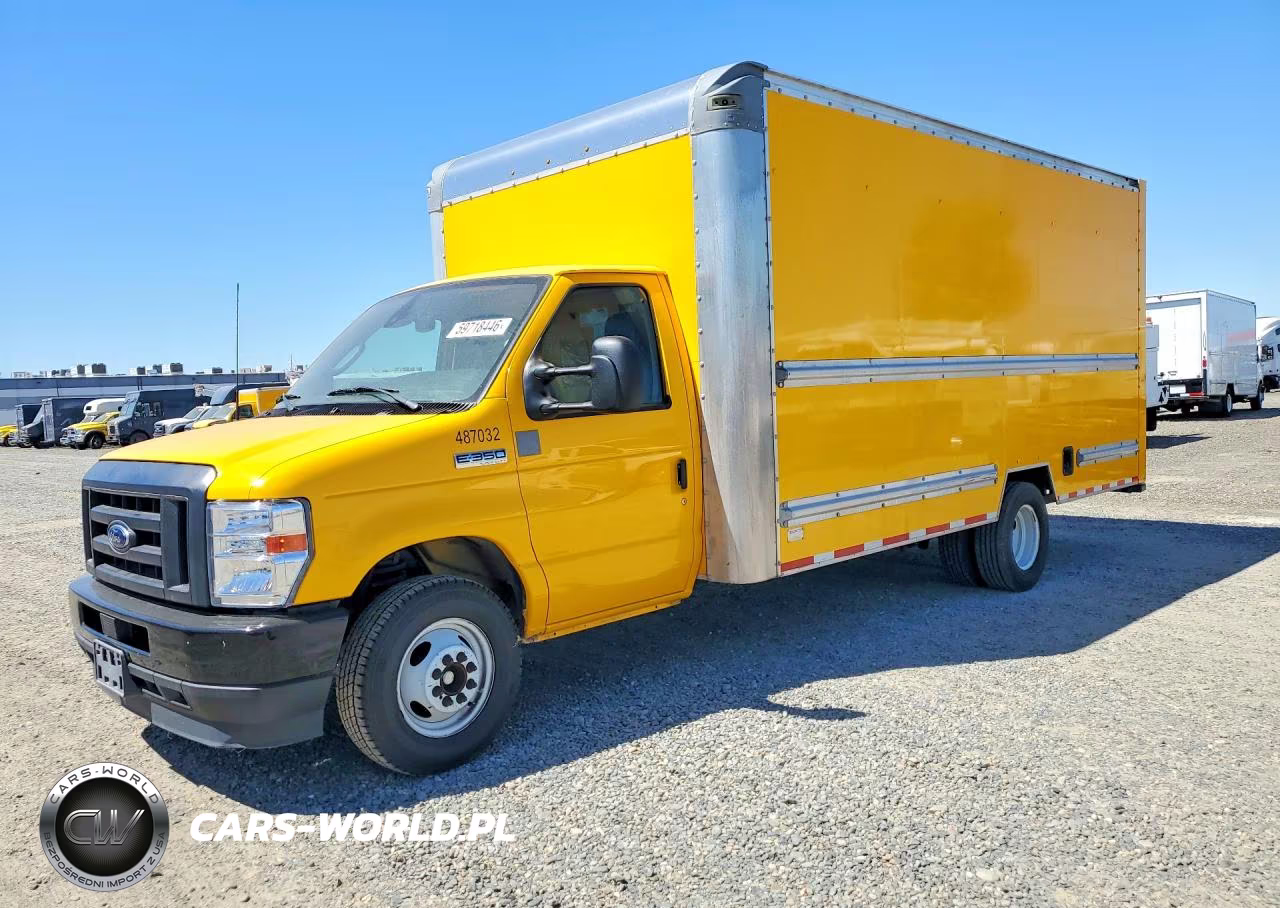 2022 Ford E350 Box Truck
