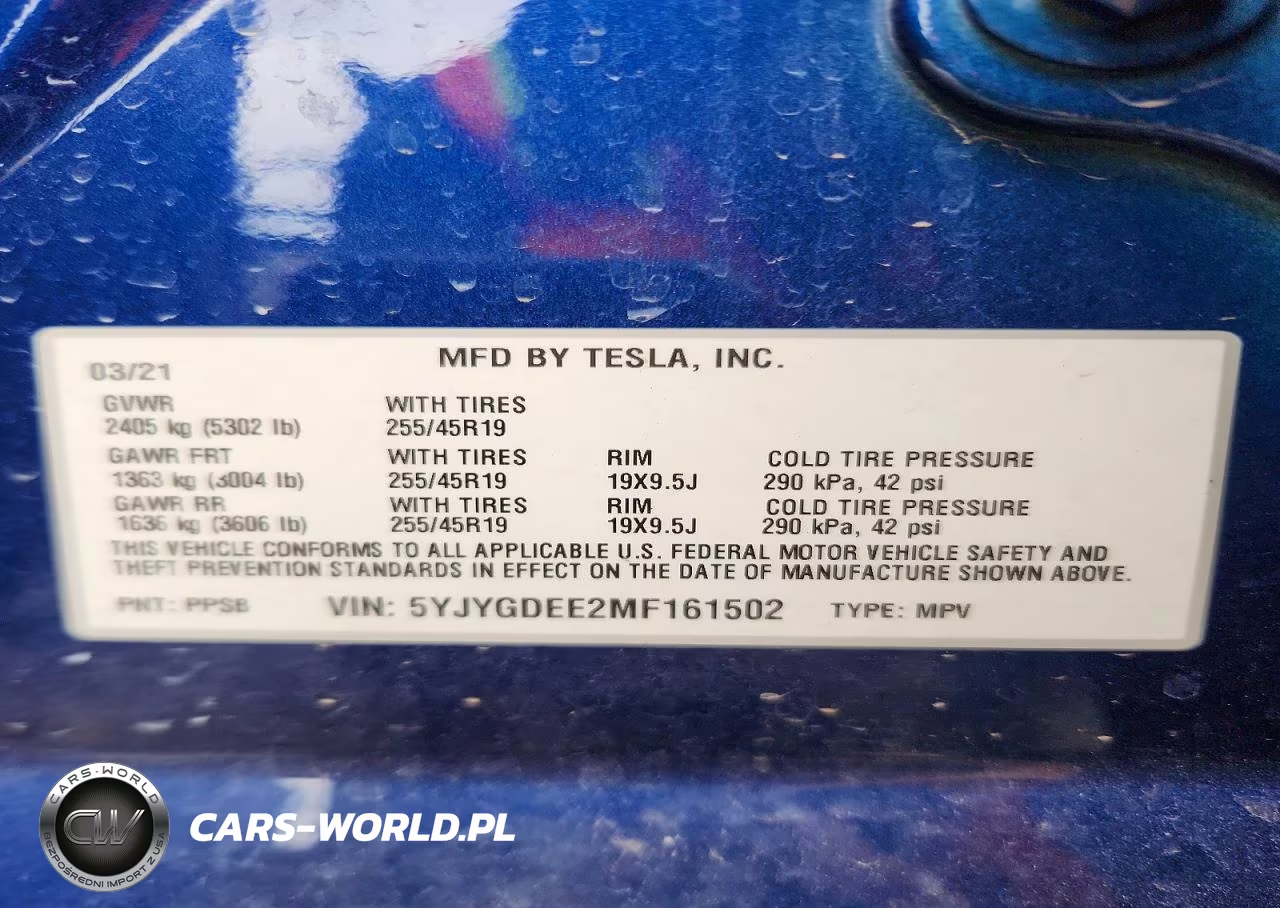 2021 Tesla Model Y VIN:5YJYGDEE2MF161502 - 13