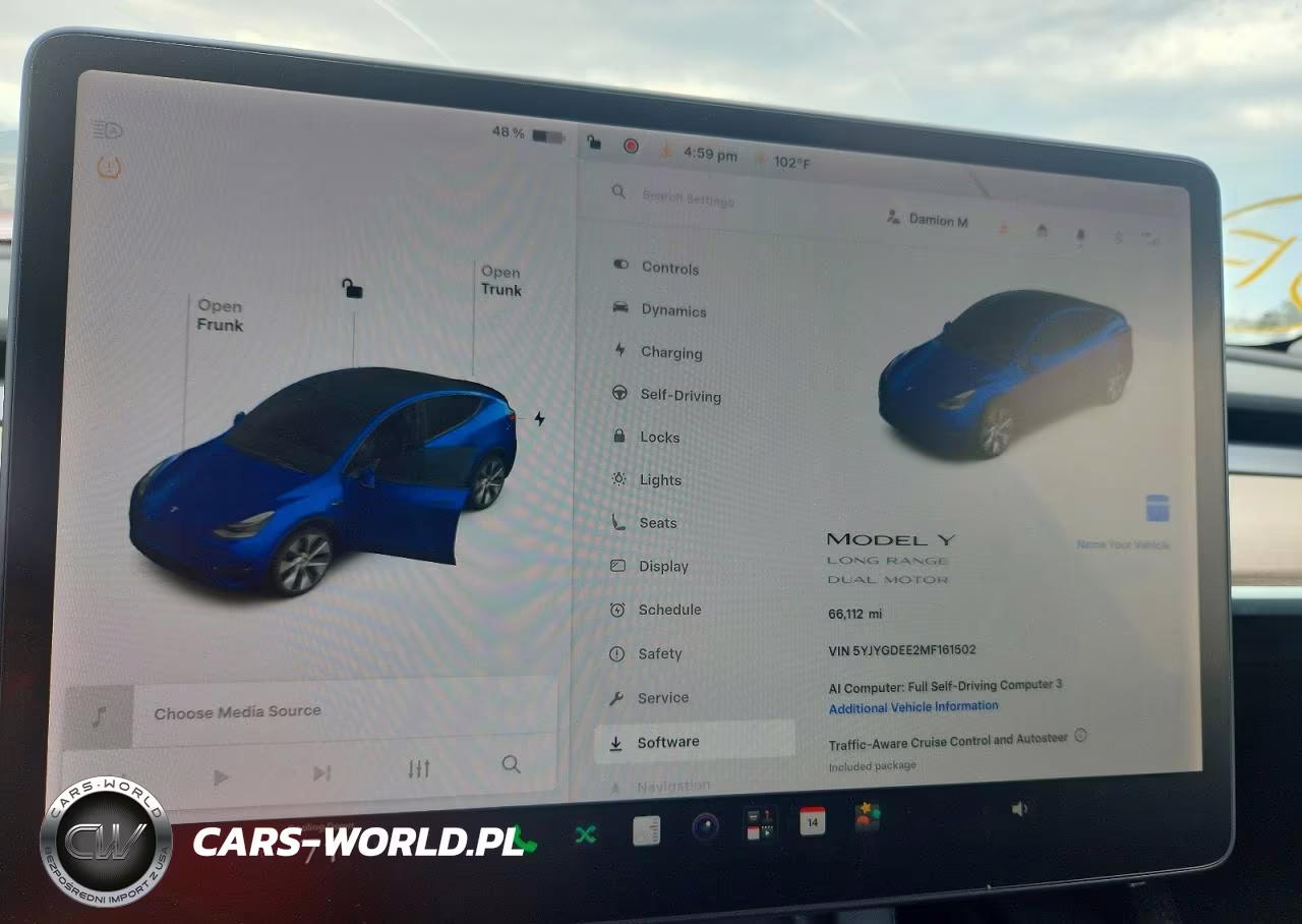 2021 Tesla Model Y VIN:5YJYGDEE2MF161502 - 9