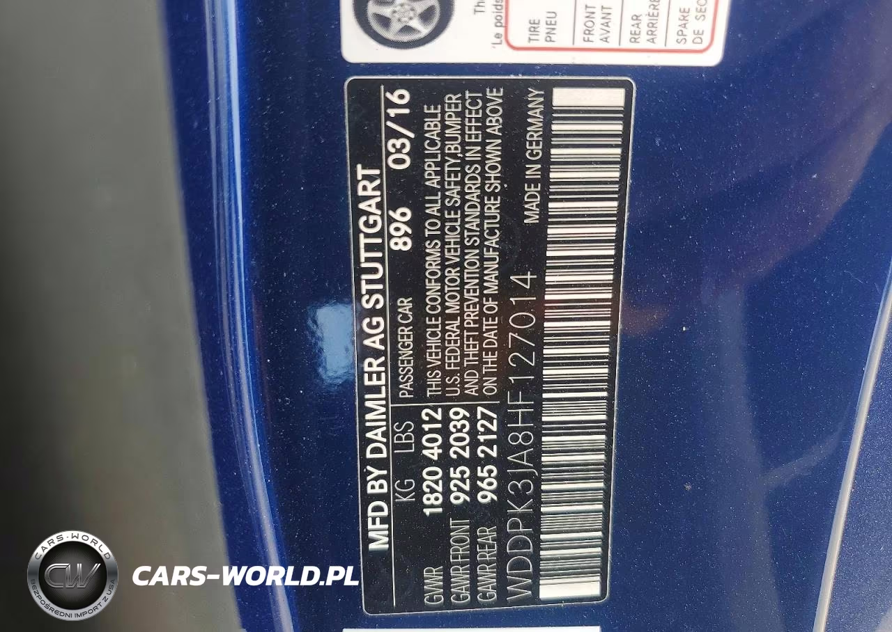 2017 Mercedes-Benz Slc 300 VIN:WDDPK3JA8HF127014 - 12