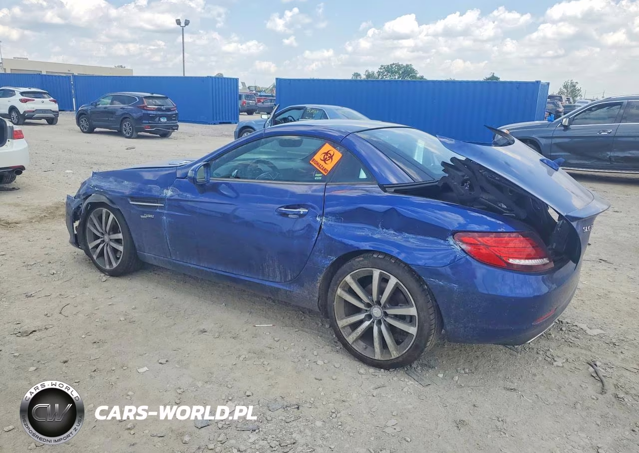 2017 Mercedes-Benz Slc 300 VIN:WDDPK3JA8HF127014 - 2