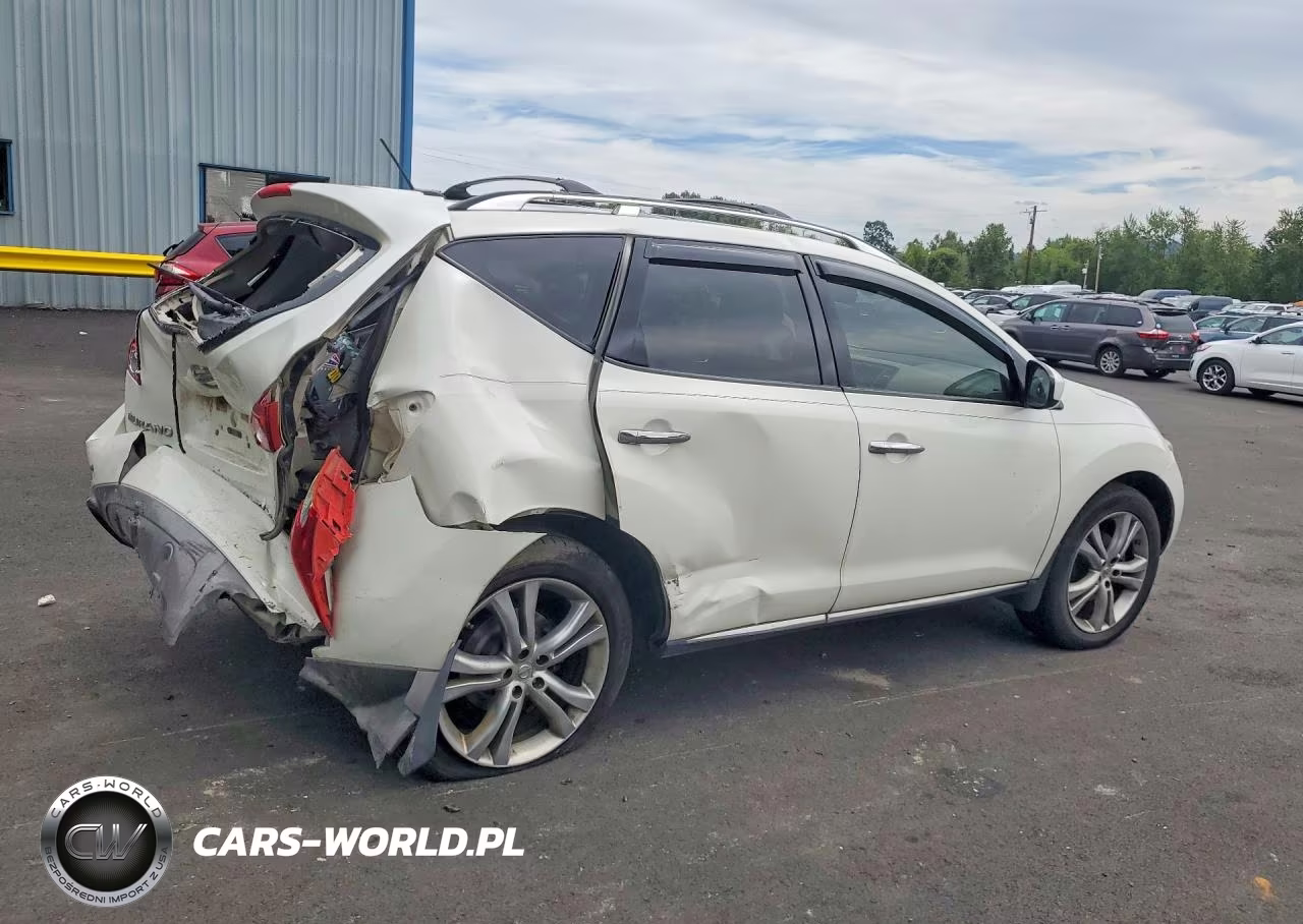 2009 Nissan Murano S VIN:JN8AZ18W29W125377 - 3