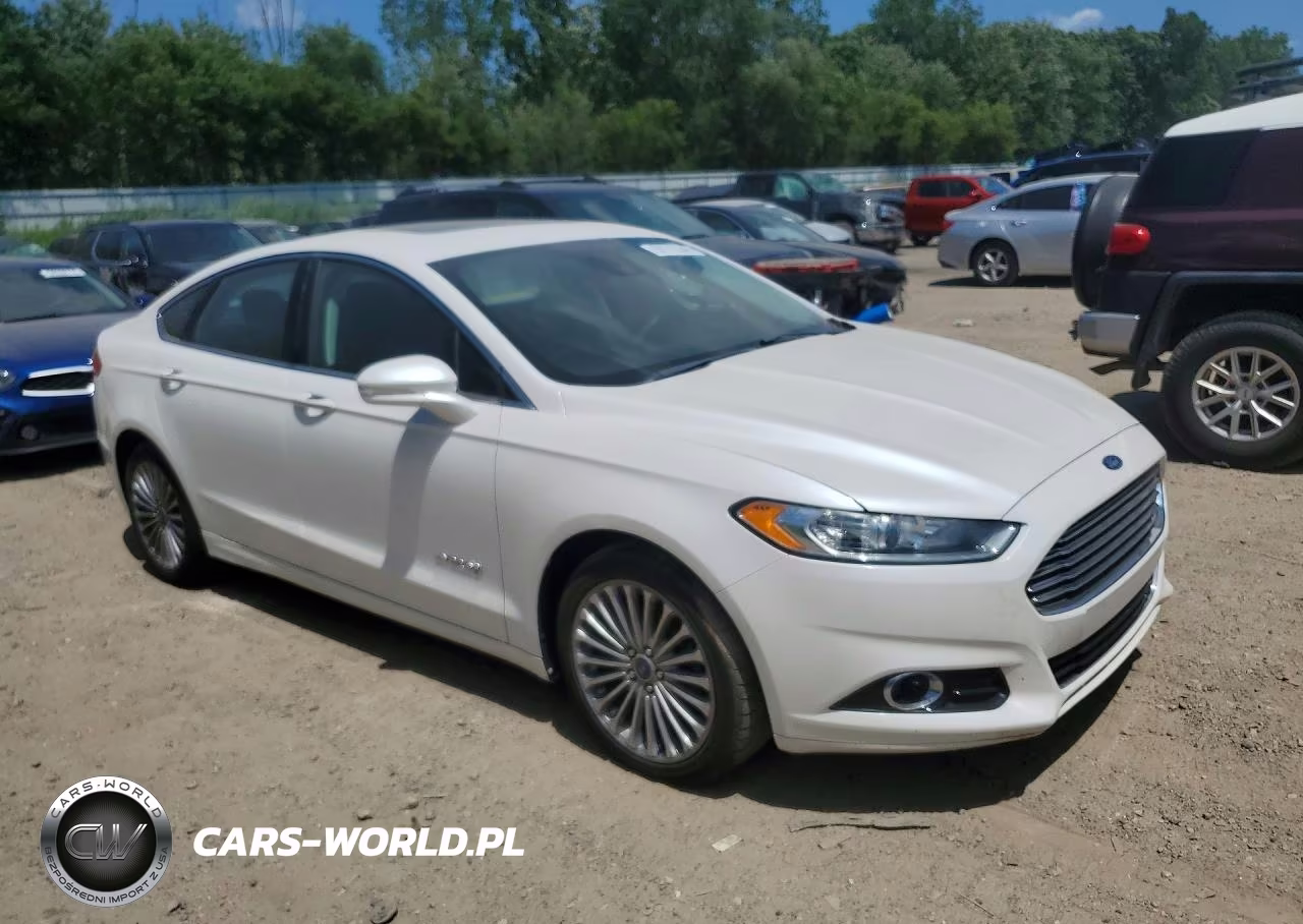 2014 Ford Fusion Titanium Hev VIN:3FA6P0RU4ER211629 - 4